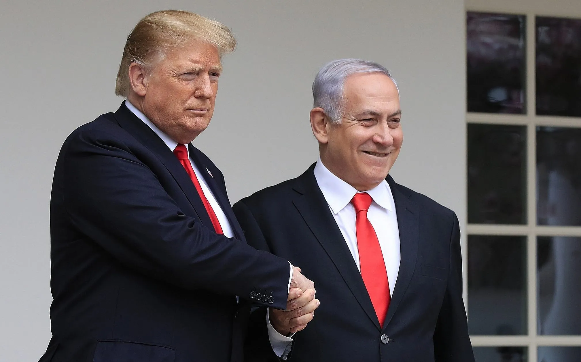trump netenyahu