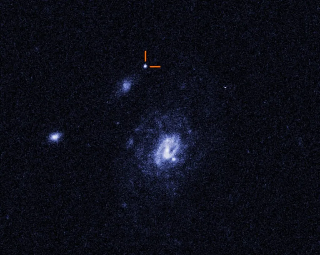 Hubble image of a Luminous Fast Blue Optical Transient (LFBOT)