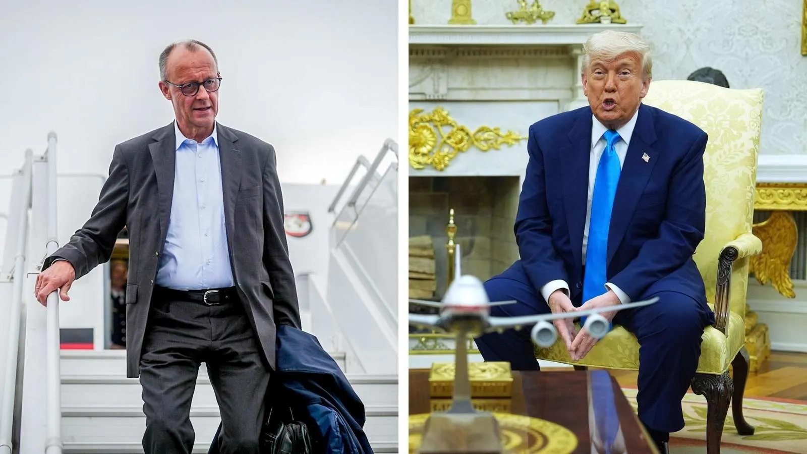Almanya başbakanı Merz Washington yolcusu