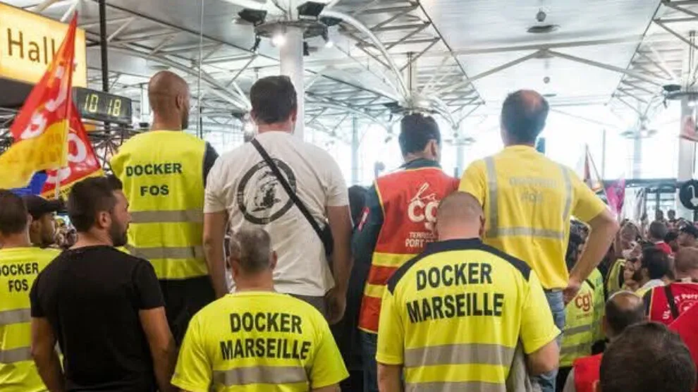 MARSILYA CGT İŞÇİLERİ