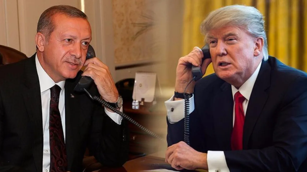 Erdoğan Trump ile telefonda görüştü l