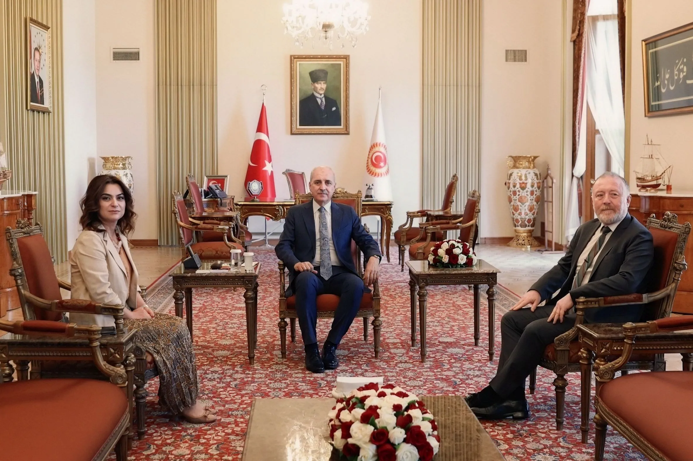 DEM Parti’den Kurtulmuş’a ziyaret