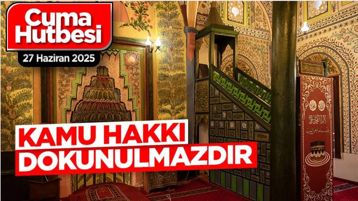 Cuma hutbesinde işçiye ayar: Günahtır, haramdır I
