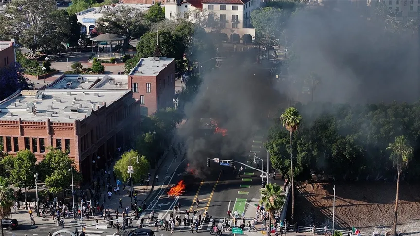 Los Angeles’ta protestolar üçüncü gününde