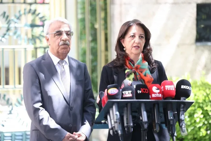 İmralı Heyeti’nden Kurtulmuş’a ziyaret
