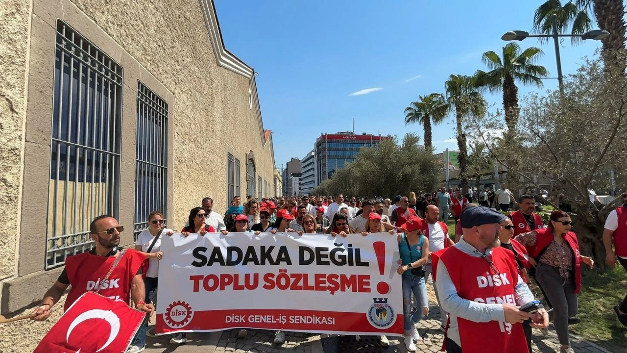 23 bin işçi 6 gündür grevde l
