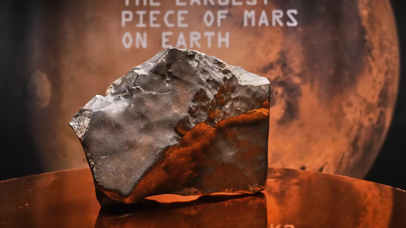 Mars’tan kopup Sahra Çölü’ne düşmüştü