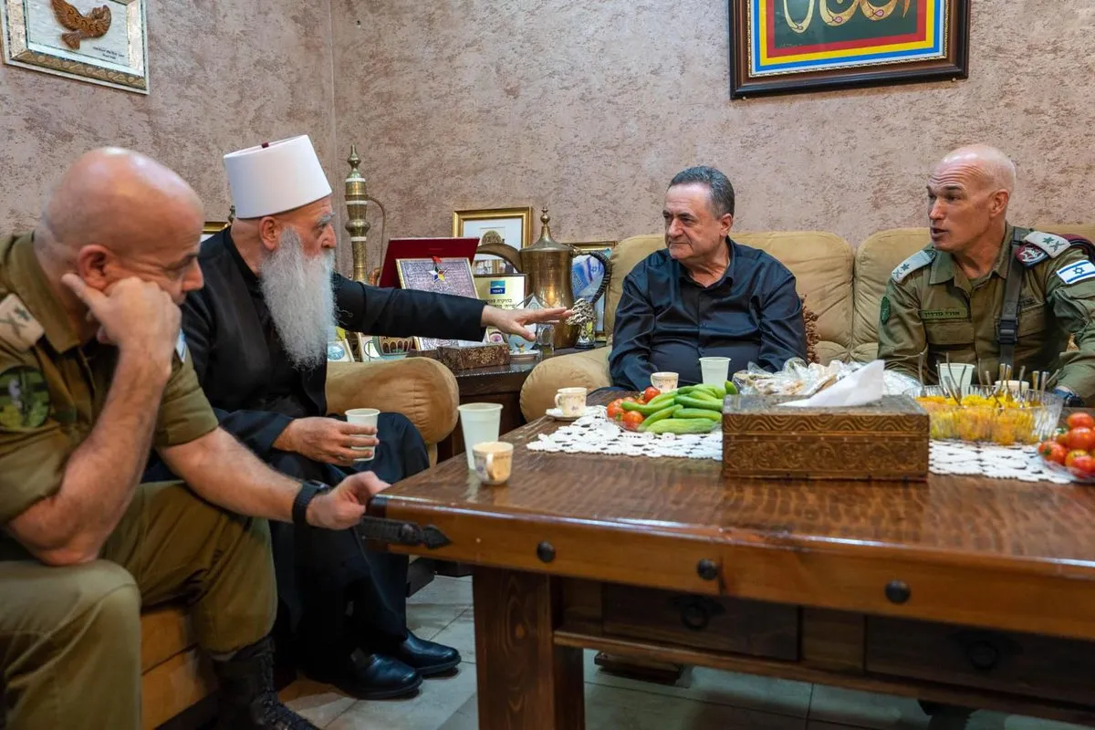 İsrail’den Dürzi ruhani lidere ziyaret