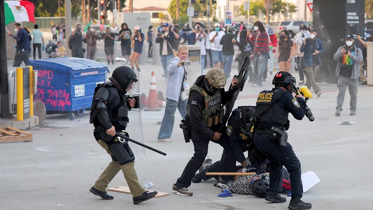 Los Angeles’ta protesto sonrası geri adım