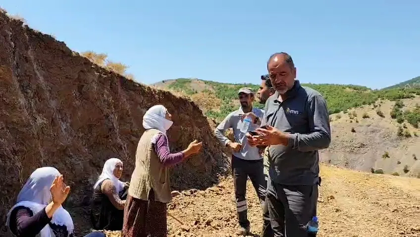 Kadınlar doğa talanına geçit vermedi