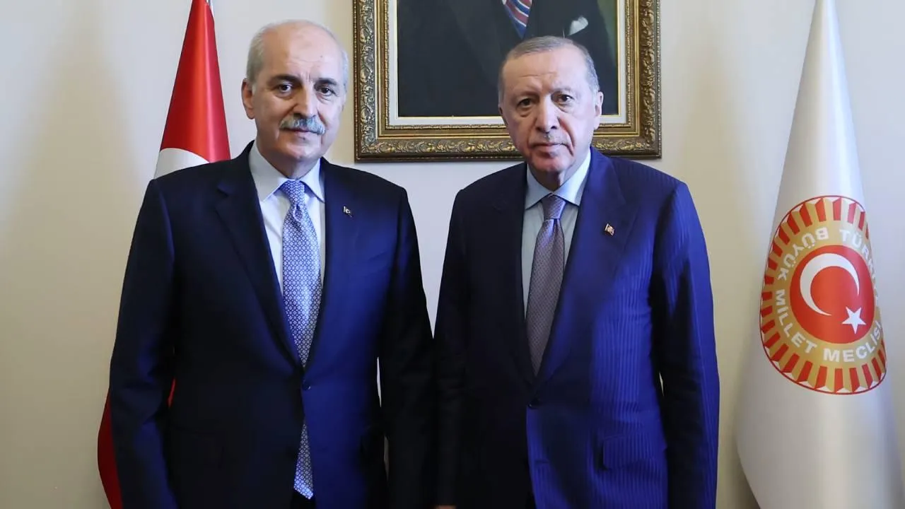 Erdoğan Kurtulmuş’u ziyaret etti