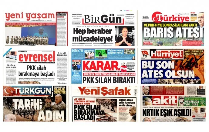 Tarihi tören, tarihi adım