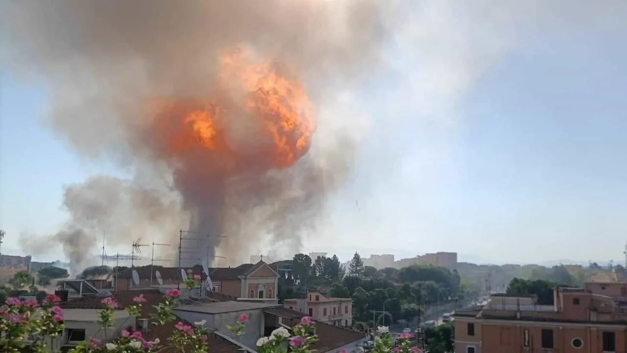 Roma’da şiddetli patlama