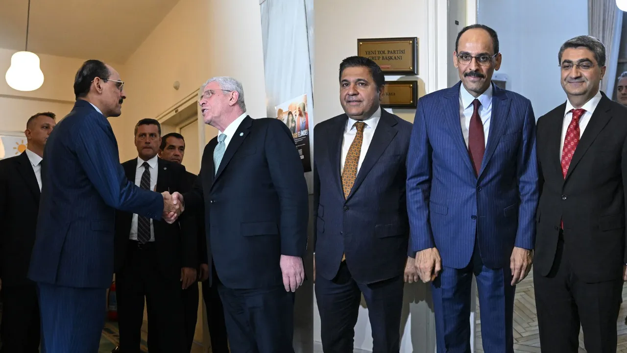 Kalın’dan ‘süreç’ temasları