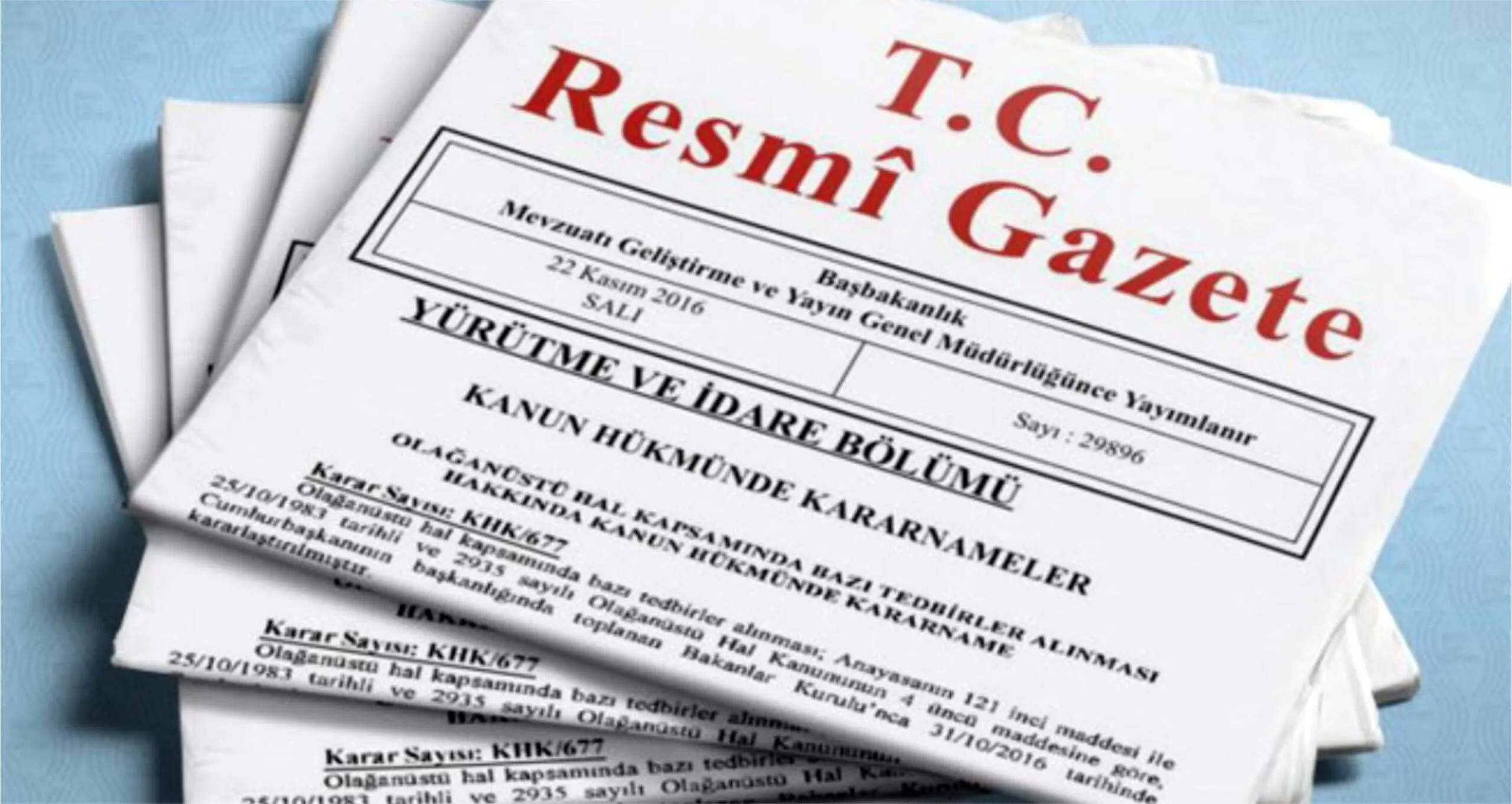 Resmi Gazete’de yayımlandı