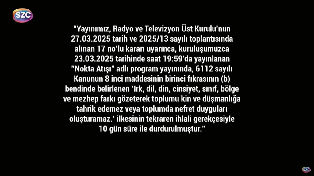 10 günlük karartma başladı