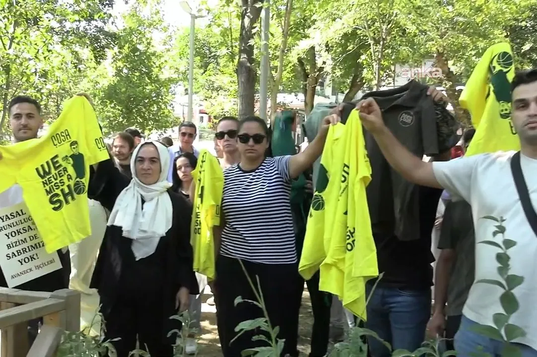 İşten çıkartılan 270 işçi eylemde