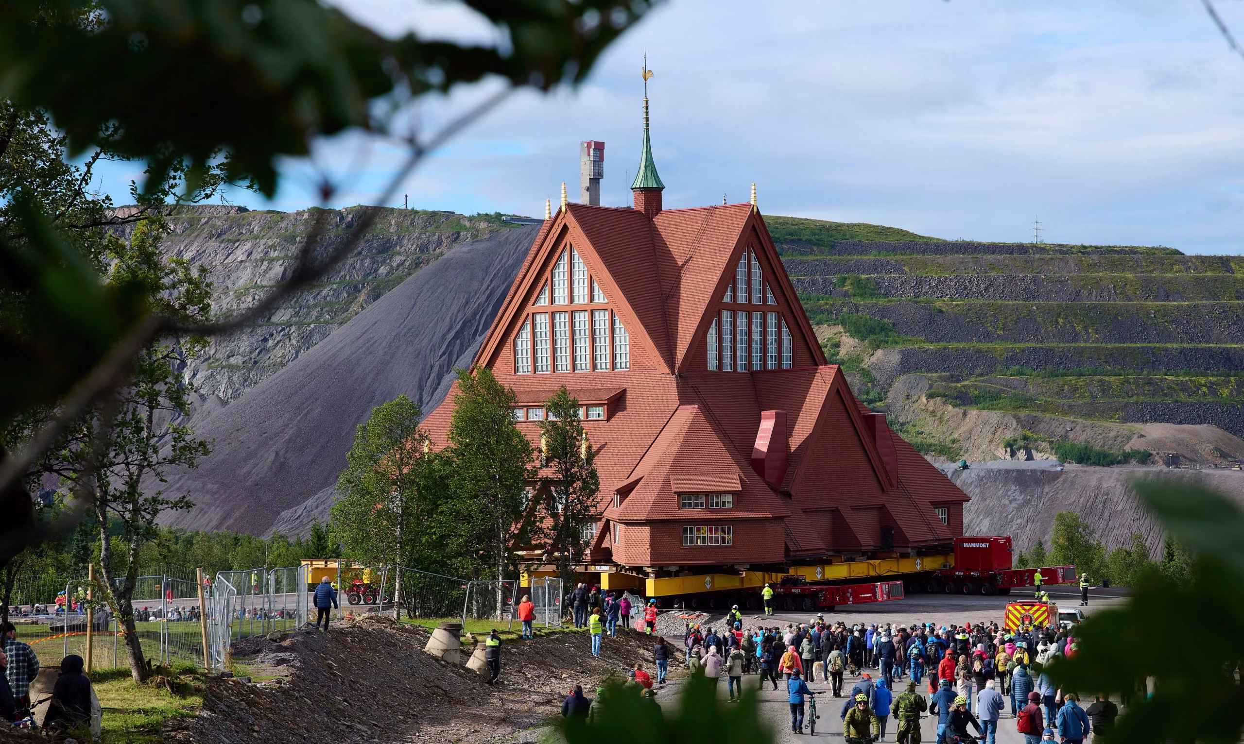 Kiruna Kyrka’nın yolculuğu iki gün sürecek
