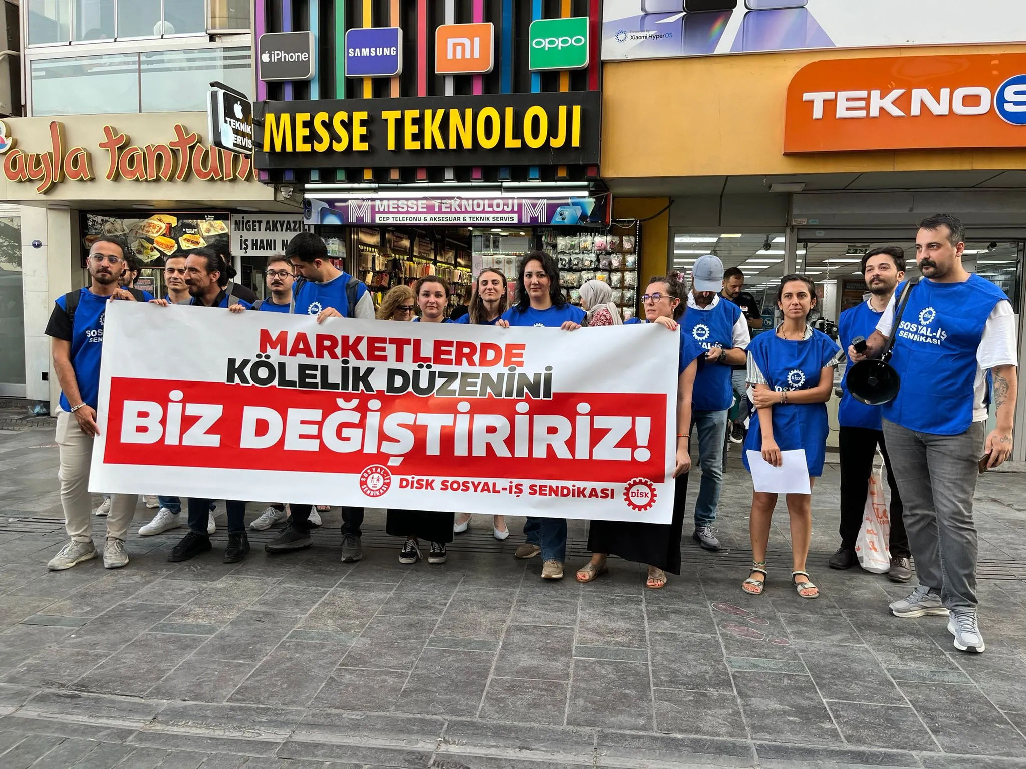 Marketlerde “kölelik mesaisi”