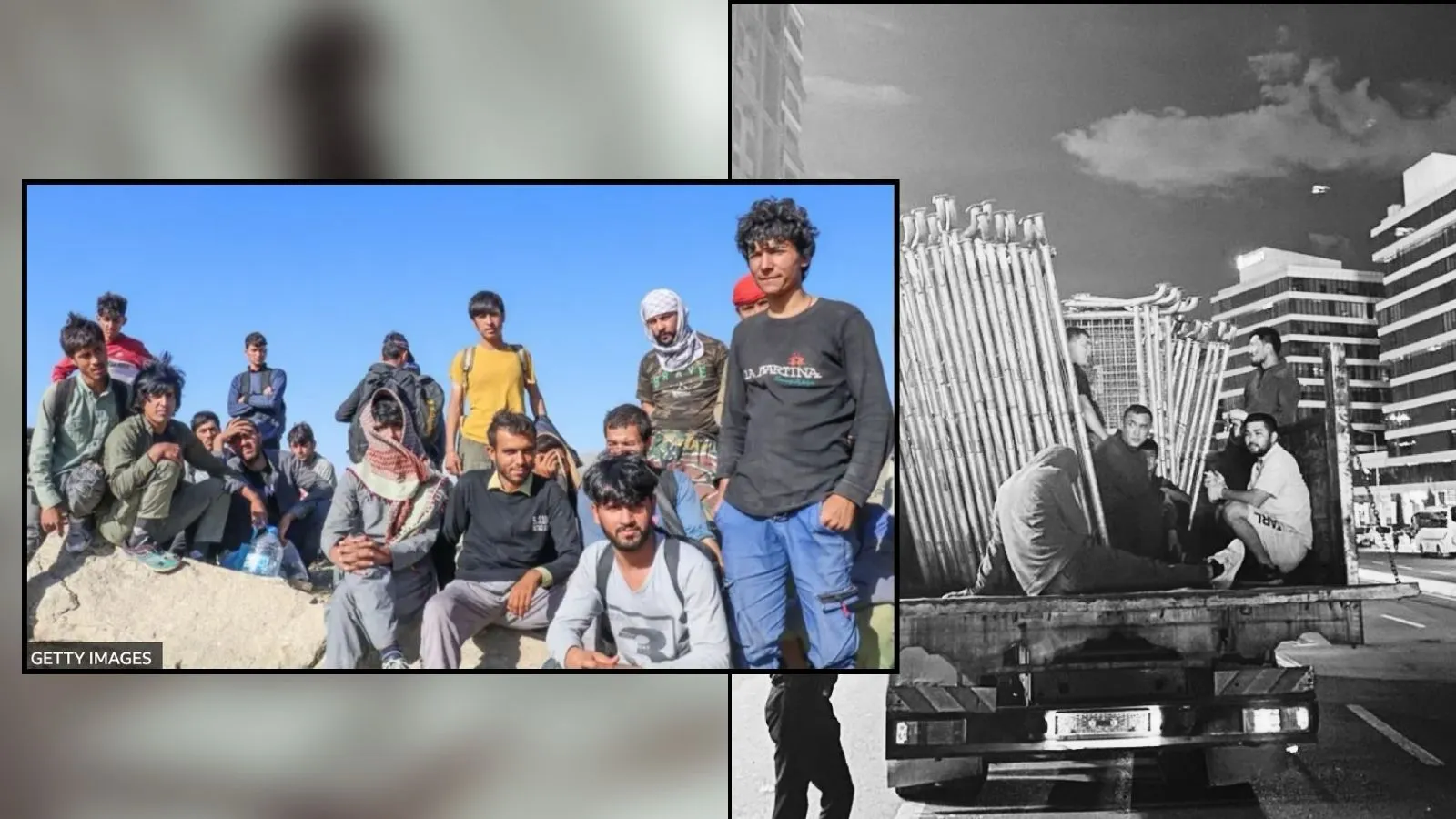 CHP önündeki barikatlar ve Afgan işçiler I