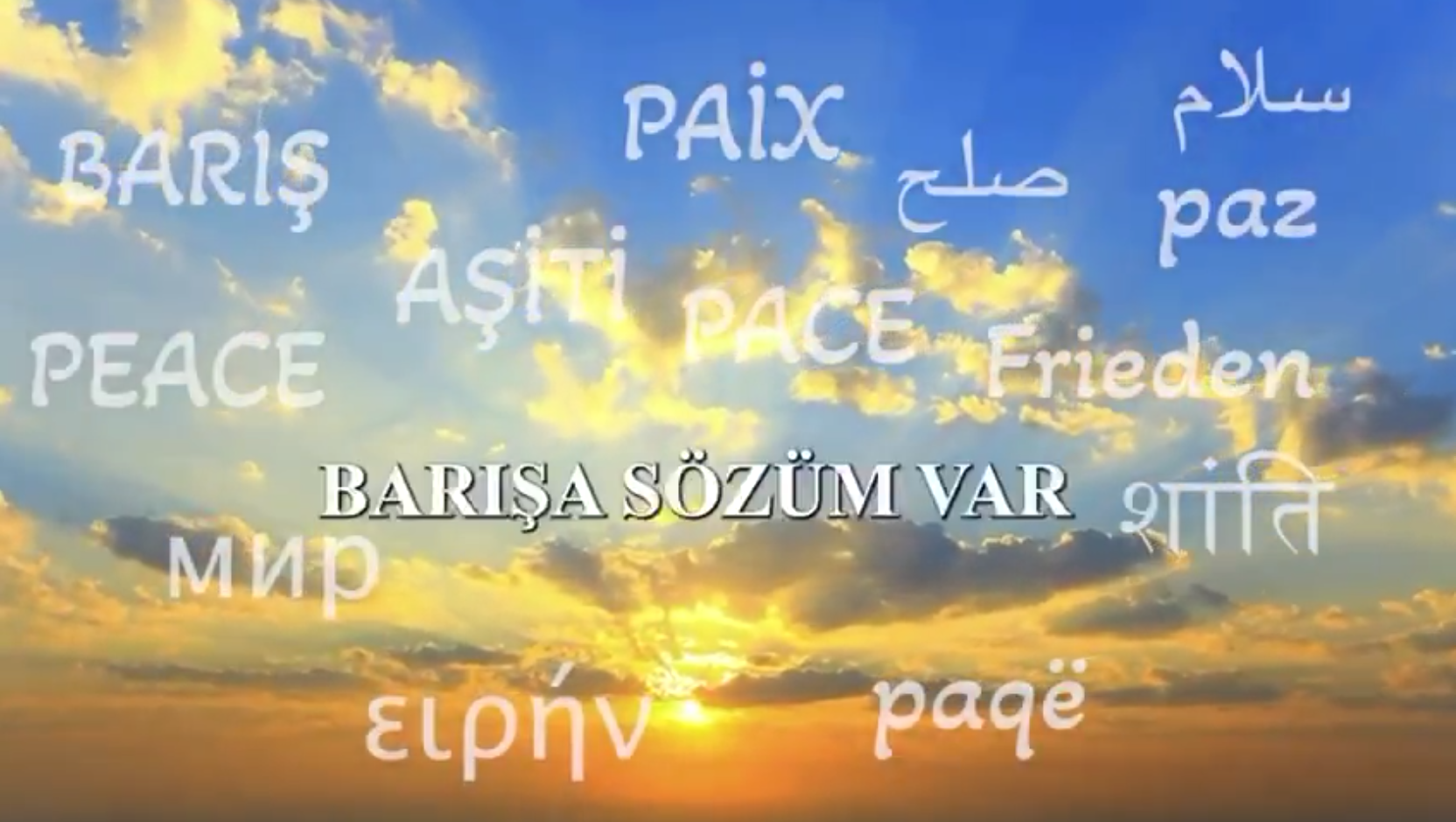 ‘Barışa Sözüm Var’