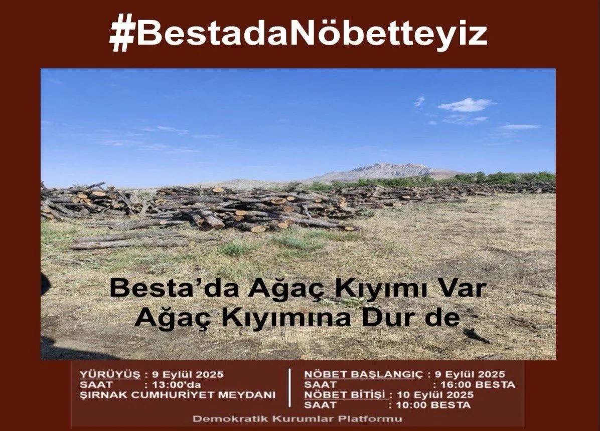 Besta yürüyüşü için çağrı I