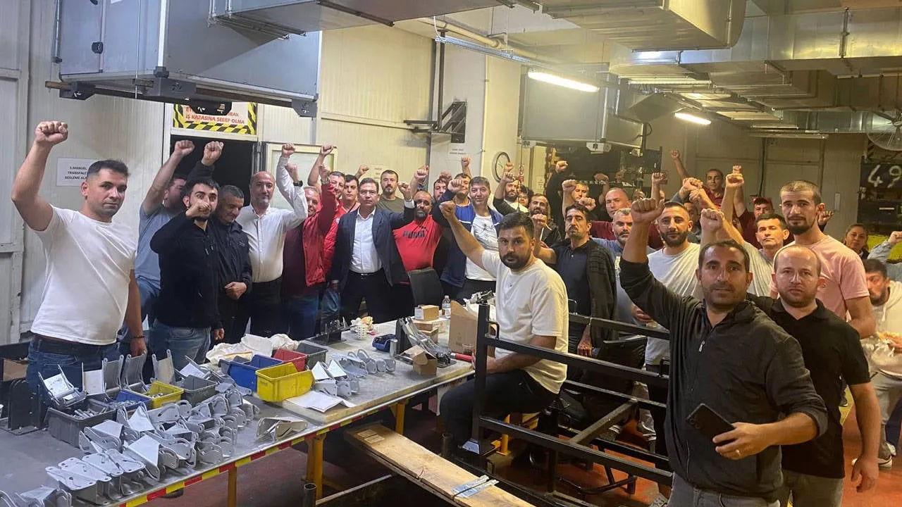 Direnen işçiler kazandı