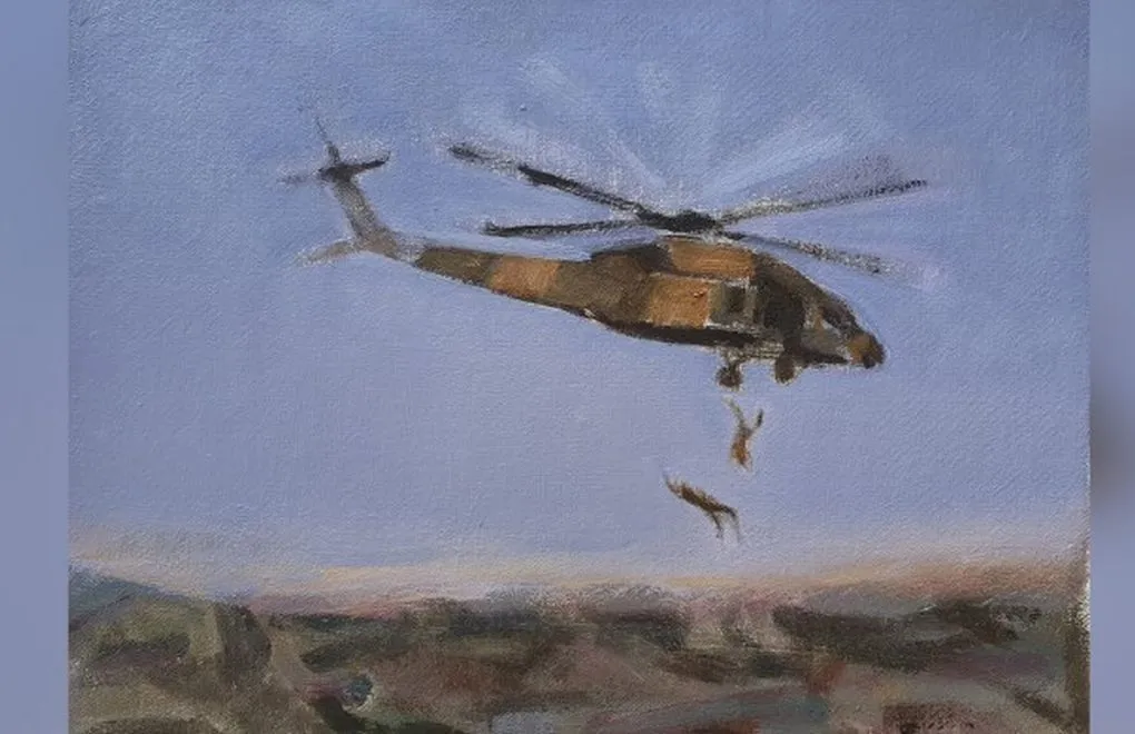 İki köylü helikopterden atılmıştı