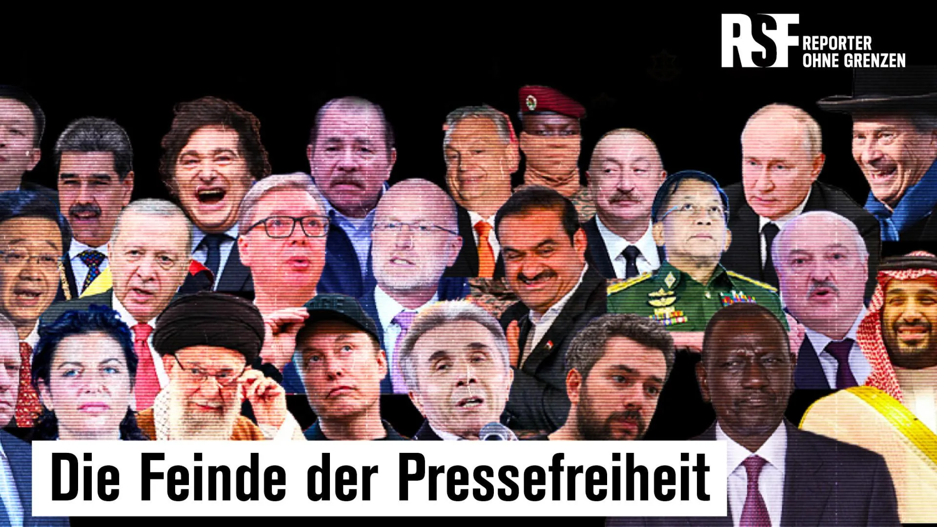 RSF: 2025 ‘Basın Özgürlüğü Düşmanları’