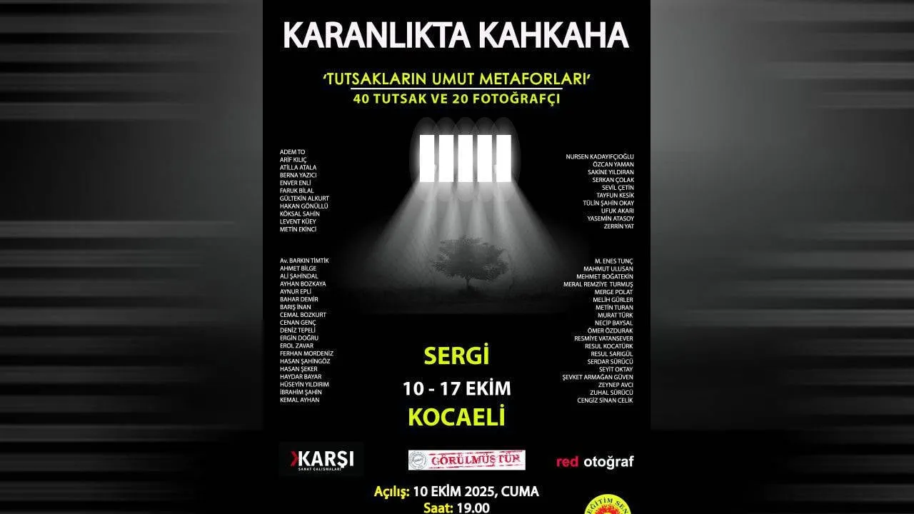 ‘Karanlıkta Kahkaha’ sergisi Kocaeli’de I