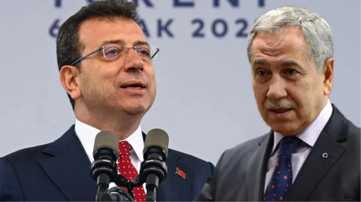 Bülent Arınç’tan İmamoğlu çağrısı