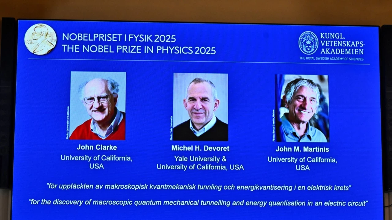 2025 Nobel Fizik Ödülü
