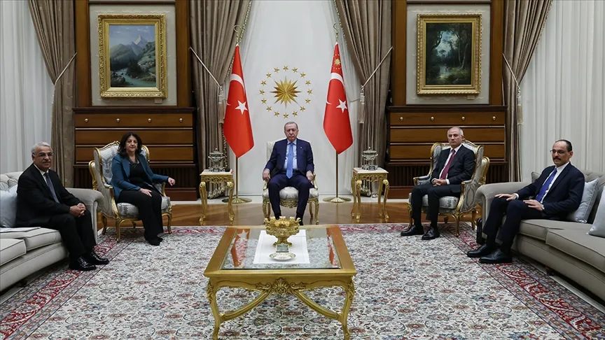 İmralı Heyeti Erdoğan ile görüştü