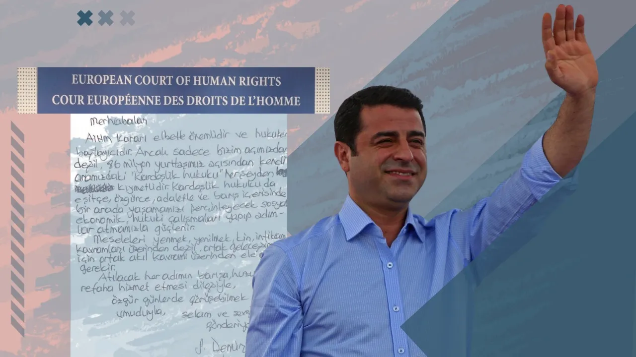 Selahattin Demirtaş ve tüm siyasi tutsaklar nezdinde