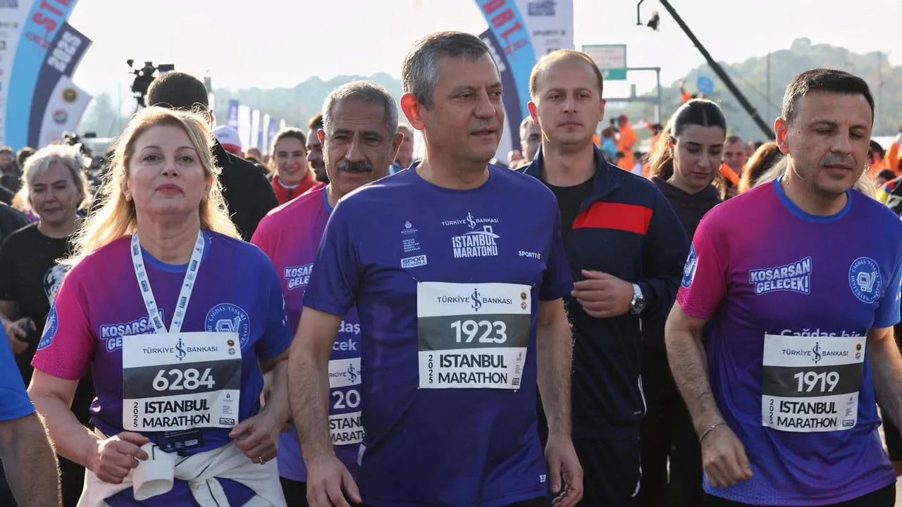 Maratonun startını verdi