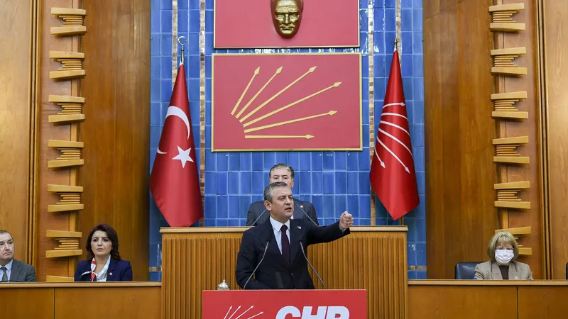 CHP Genel Başkanı Özgür Özel: