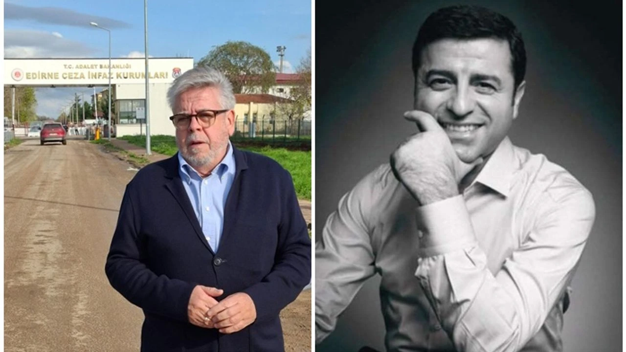 AP raportörü Selahattin Demirtaş’ı ziyaret etti