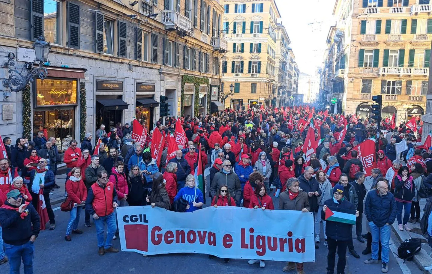 Meloni hükümetinin 2026 bütçesine protesto
