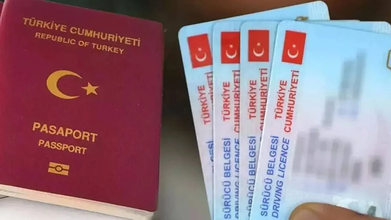 Pasaport, ehliyet, kimlik kartı, aile cüzdanı…
