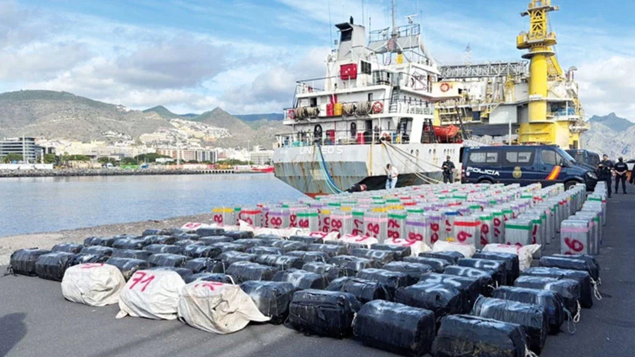 10 ton kokain yakalandı