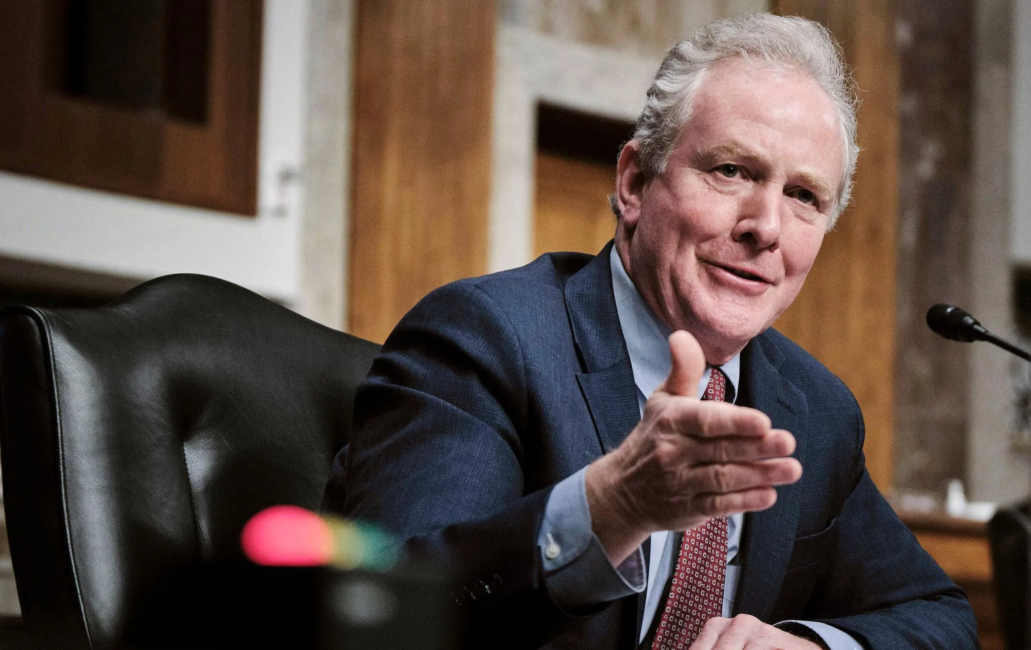 Senatör Van Hollen, Mazlum Abdi ile görüştü