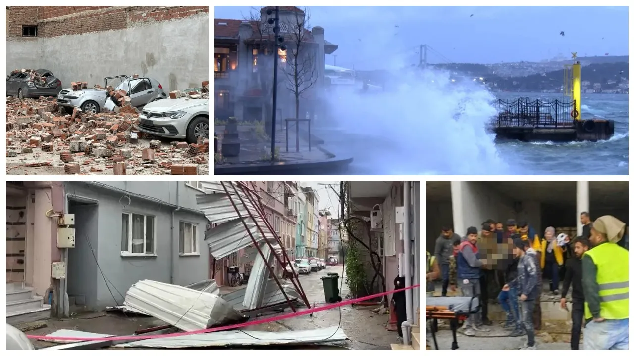 Türkiye fırtınaya teslim l