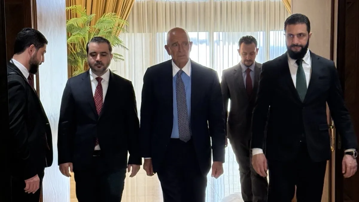 Barrack, Şara ile görüştü