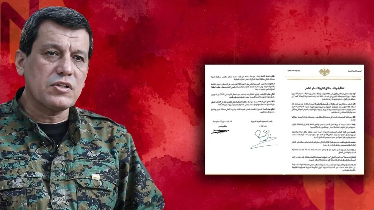 Şam’ın açıkladığı “mutabakat”