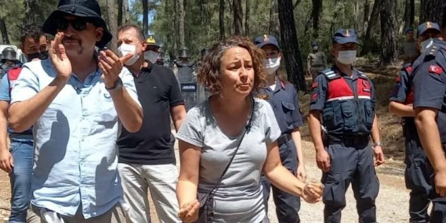 Akbelen mücadelesine ceza l