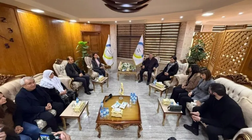 DEM Parti heyeti Hasekê’de