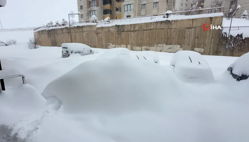 Türkiye kar altında l