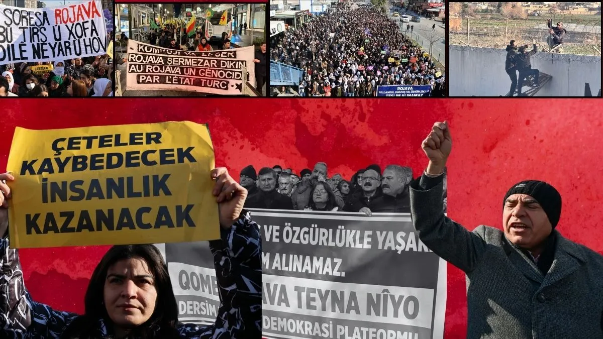 “Rojava yalnız değildir”