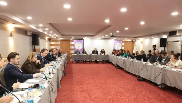 Bakırhan ve Hatimoğulları diplomatlarla buluştu