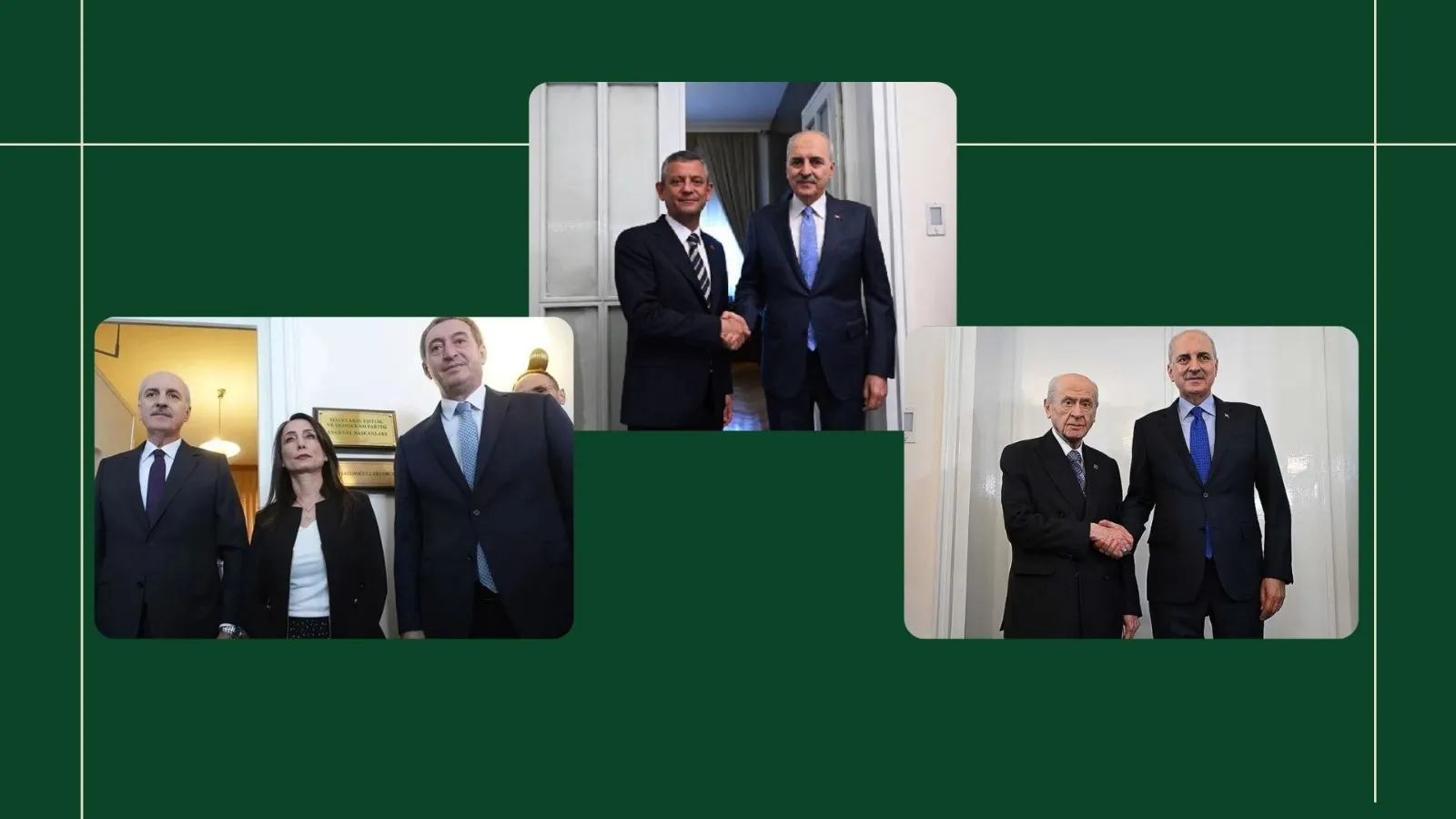 Meclis raporu: Kurtulmuş’tan parti liderlerine ziyaret